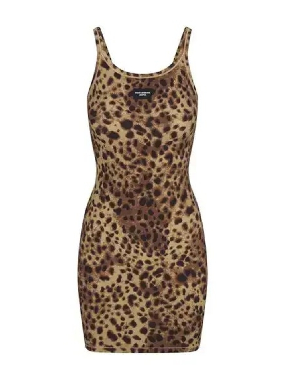 NWT SKIMS X DOLCE & GABBANA Cotton Rib Tank Mini Dress Small